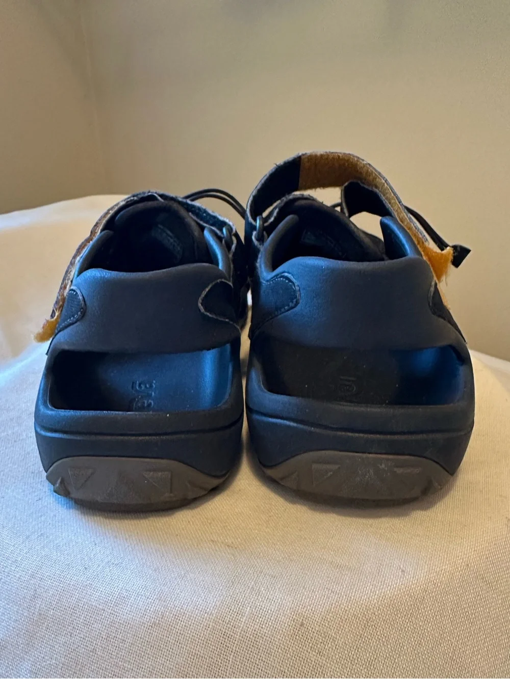 Teva Flintwood Men's Sport Sandals Black Closed Toe Gorpcore Fisherman Hiking 12